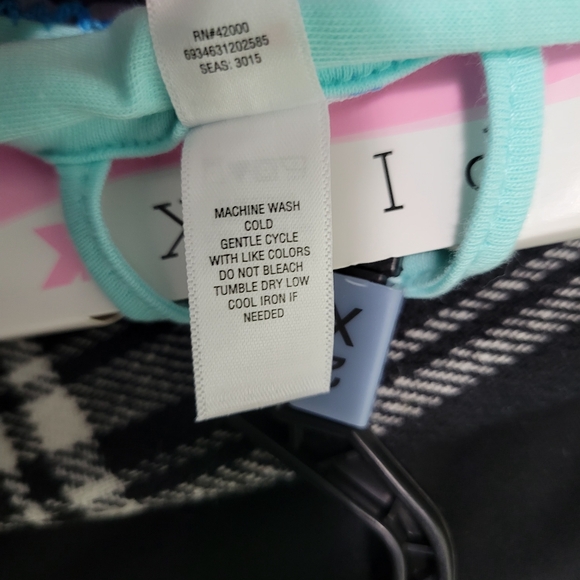 NWT Vintage Pink by Kmart Robe/Chemis Set Teal Floral Size 2XL Cotton Poly Blend - Picture 11 of 12